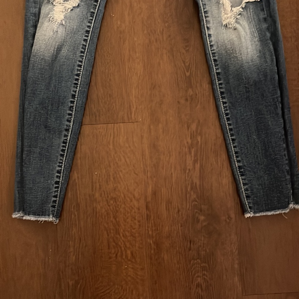 KanCan Ripped Knee Skinny Jeans - Picture 6 of 10